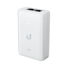 Adaptador PoE Ubiquiti (48 VDC, 0.65A) puerto Gigabit, ideal para equipos UniFi