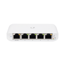 Switch UniFi Administrable Compacto de 5 Puertos 10/100/1000 Mbps, soporta entrada de PoE 802.3af/at