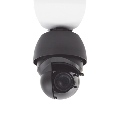 UniFi Protect G4 PTZ cámara de giro, inclinación y zoom de alto rendimiento con transmisión de video 4K, 24 FPS, zoom óptico 22x y visión nocturna LED IR adaptativa.