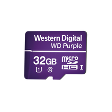 Memoria microSD de 32GB PURPLE, Especializada Para Videovigilancia, 10 VECES MAYOR DURACIÓN, 3 AÑOS DE GARANTIA