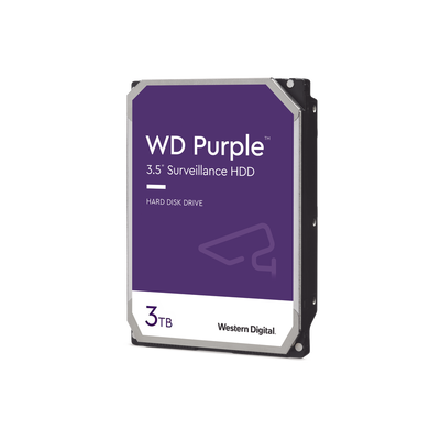 Disco Duro PURPLE de 3TB / 3 AÑOS DE GARANTÍA / Para Videovigilancia