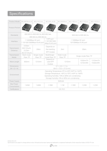 Convertidor Multimedia WDM TP-Link MC111CS de 10/100Mbps compatible estándares 802.3u 10/100 Base-TX 100Base-FX