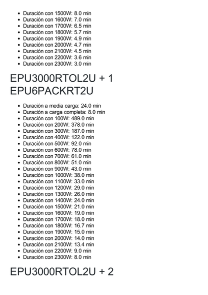 UPS de 3000VA/2700W / Topología On-Line Doble Conversión con Baterías Internas / Entrada y Salida de 120 Vca / Clavija de Entrada NEMA L5-30P / Pantalla LCD Configurable / Formato Rack/Torre