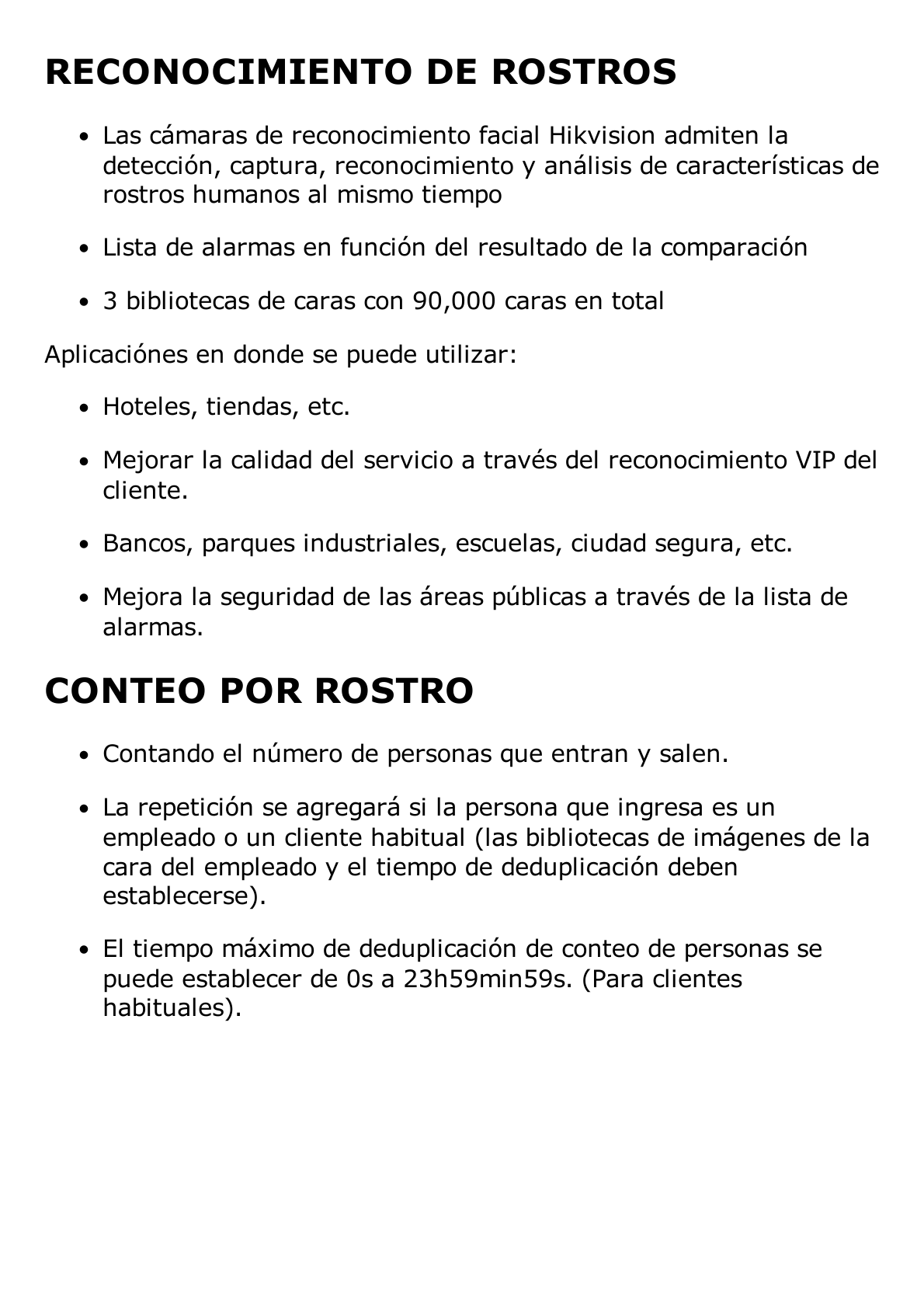 Domo IP 4 Megapixel / Lente Mot. 2.8 a 12 mm / 40 mts IR EXIR / IK10 / IP67 / H.265+ / WDR 140 dB / Captura Facial / DeepinView / Búsqueda por Atributos / 2 Micrófonos Integrados / Micro SD