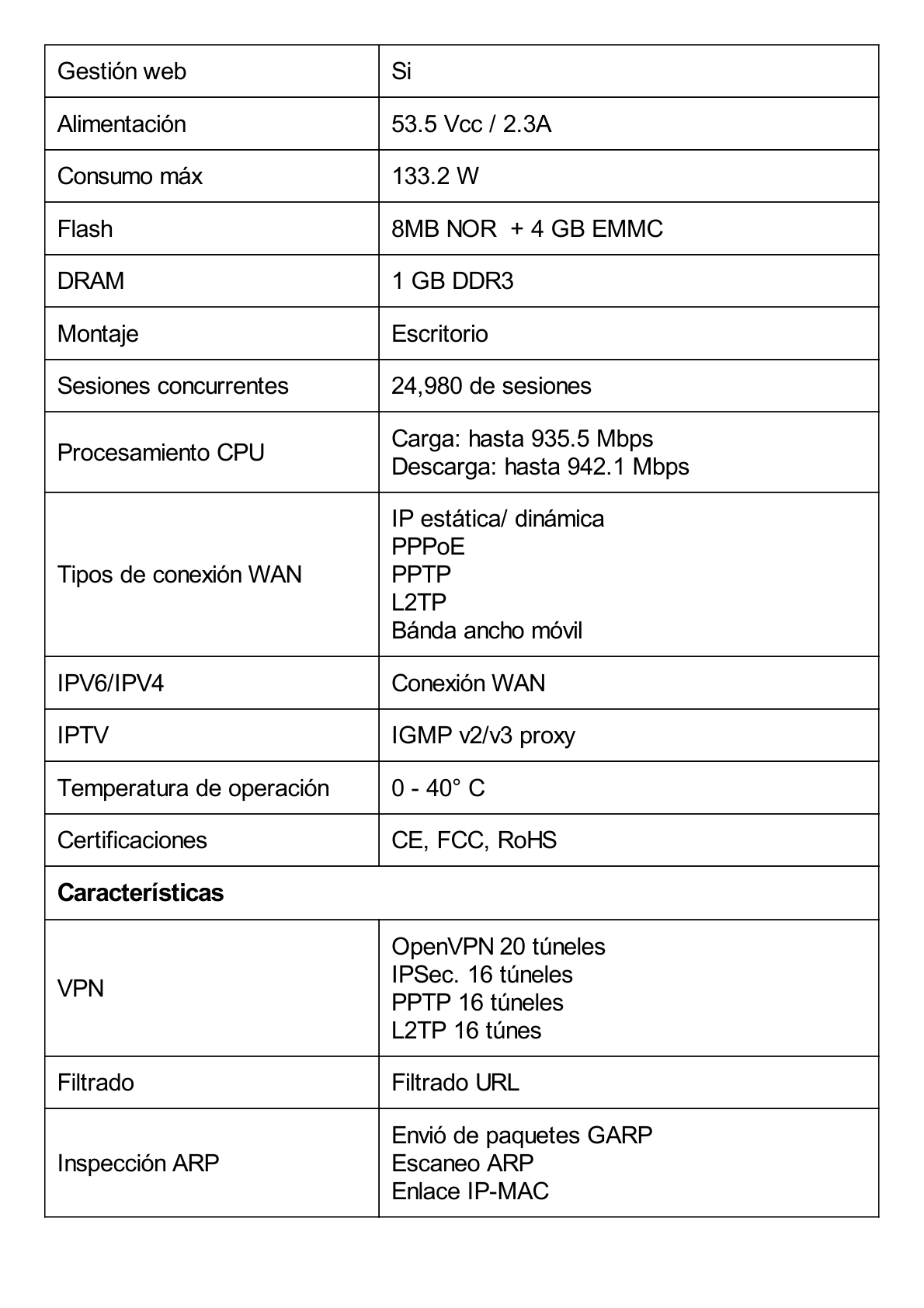 Router Omada VPN / SDN Multi-WAN 1G / Switch con PoE y Controlador  / 2 puerto WAN/LAN SFP 1G / 1 Puerto RJ45 WAN / 1 Puerto WAN/LAN RJ45 / 8 Puertos PoE+ LAN RJ45 /  24,980 Sesiones Concurrentes / Administración por Controlador Omada o Stand-Alone