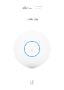 UBIQUITI U6-LITE PUNTO DE ACCESO 2X2 WI-Fi 6 1.5 GBPS CON RADIO DE 5 GHZ (MU-MIMO y OFDMA) y 2.4 GHz (MIMO)