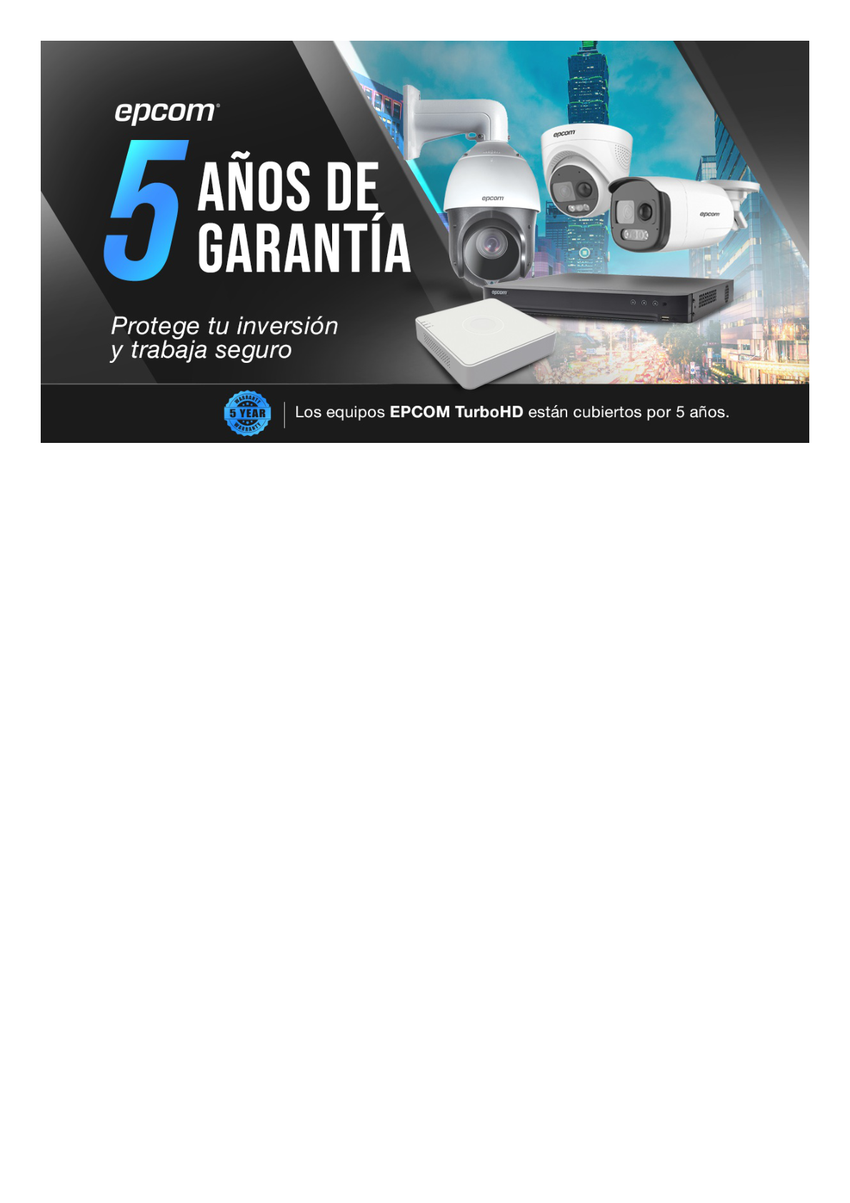 DVR 4 Canales TurboHD + 4 Canales IP / 8 Megapixel (4K) / Acusense (Evita Falsas Alarmas) / Audio por Coaxitron / 1 Bahía de Disco Duro / 4 Entradas de Alarma / 1 Salida de Alarma / Detección de Rostros / H.265+