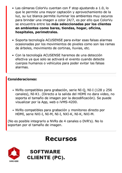 [ PROTECCIÓN ACTIVA ] Bala IP Panorámica 4 Megapixel / 2 Lentes 2.8 mm (180°) / Imagen a Color 24/7 (ColorVu) / PoE / WDR 130° / IP67 / ACUSENSE / Luz Estroboscópica y Alarma Audible / 40 mts Luz Blanca / Micro SD