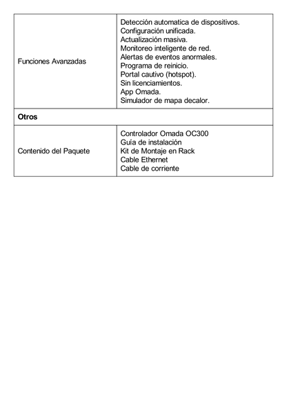 Controladora Omada para gestionar hasta 500 equipos Omada/ Gestion desde la Nube gratuita / Actualizaciones masivas / 2 puertos Gigabit con PoE af/at