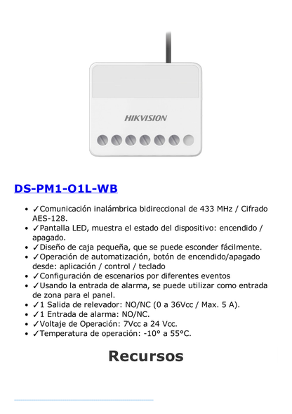 (AX PRO) KIT de Alarma AX PRO con GSM (3G/4G) para RONDINES / Incluye: 1 Hub con bateria de respaldo/ 1 Lector Tag / 1 Tag / Compatible con Hik-Connect P2P