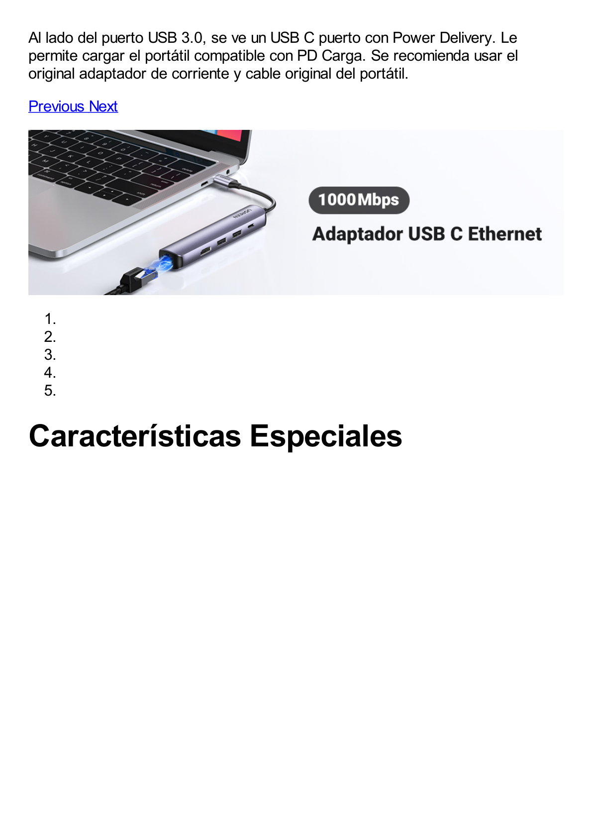 HUB USB-C (Docking Station) 5 en 1 | Ultra Delgado | 2 USB-A 3.1 a (5 Gbps) | HDMI 4K@60Hz | RJ45 (Gigabit Ethernet) | USB-C PD Carga Rápida 100W | Soporta OTG | Chips Inteligentes | Pequeño y Ligero | Caja de Aluminio.