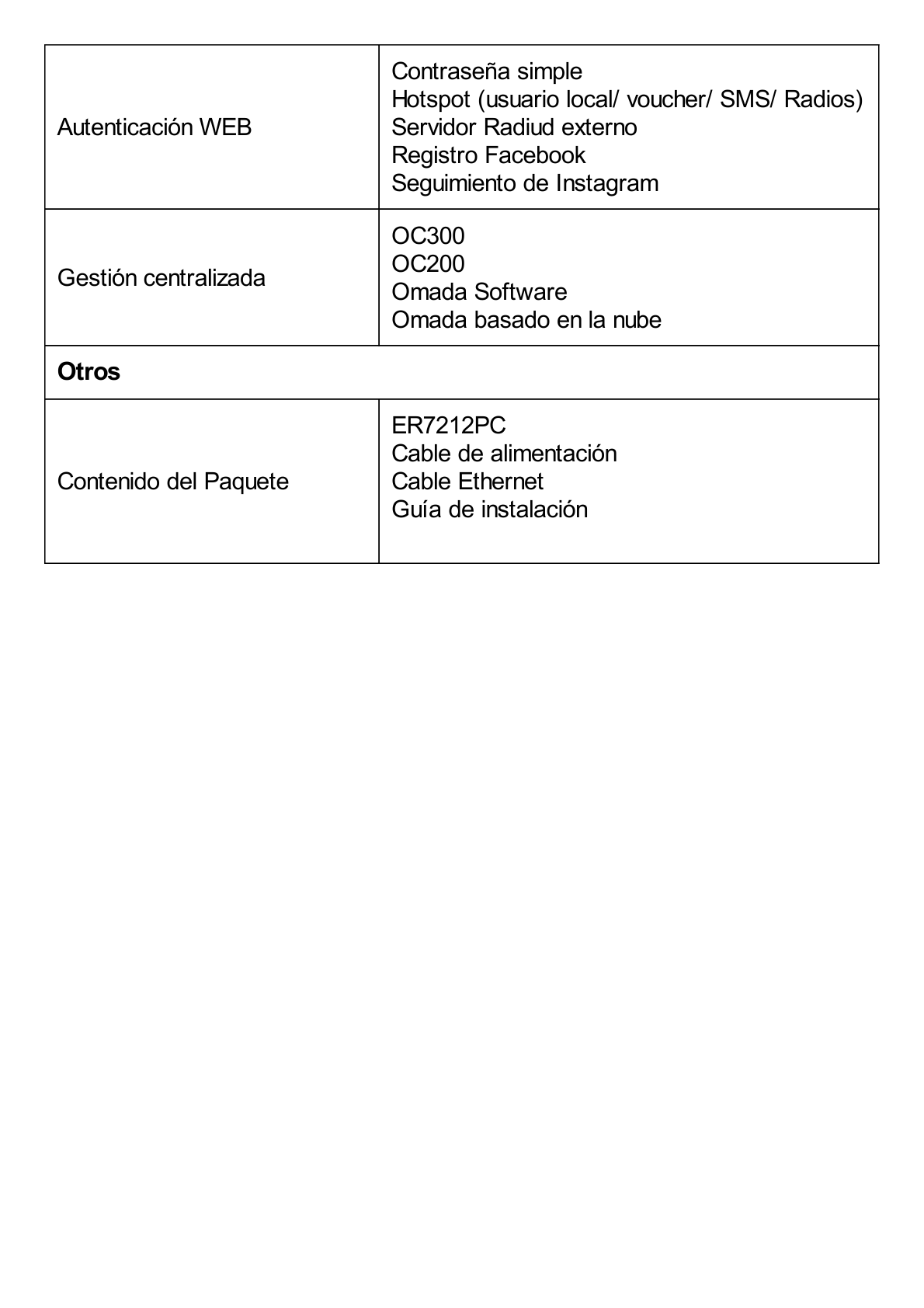 Router Omada VPN / SDN Multi-WAN 1G / Switch con PoE y Controlador  / 2 puerto WAN/LAN SFP 1G / 1 Puerto RJ45 WAN / 1 Puerto WAN/LAN RJ45 / 8 Puertos PoE+ LAN RJ45 /  24,980 Sesiones Concurrentes / Administración por Controlador Omada o Stand-Alone