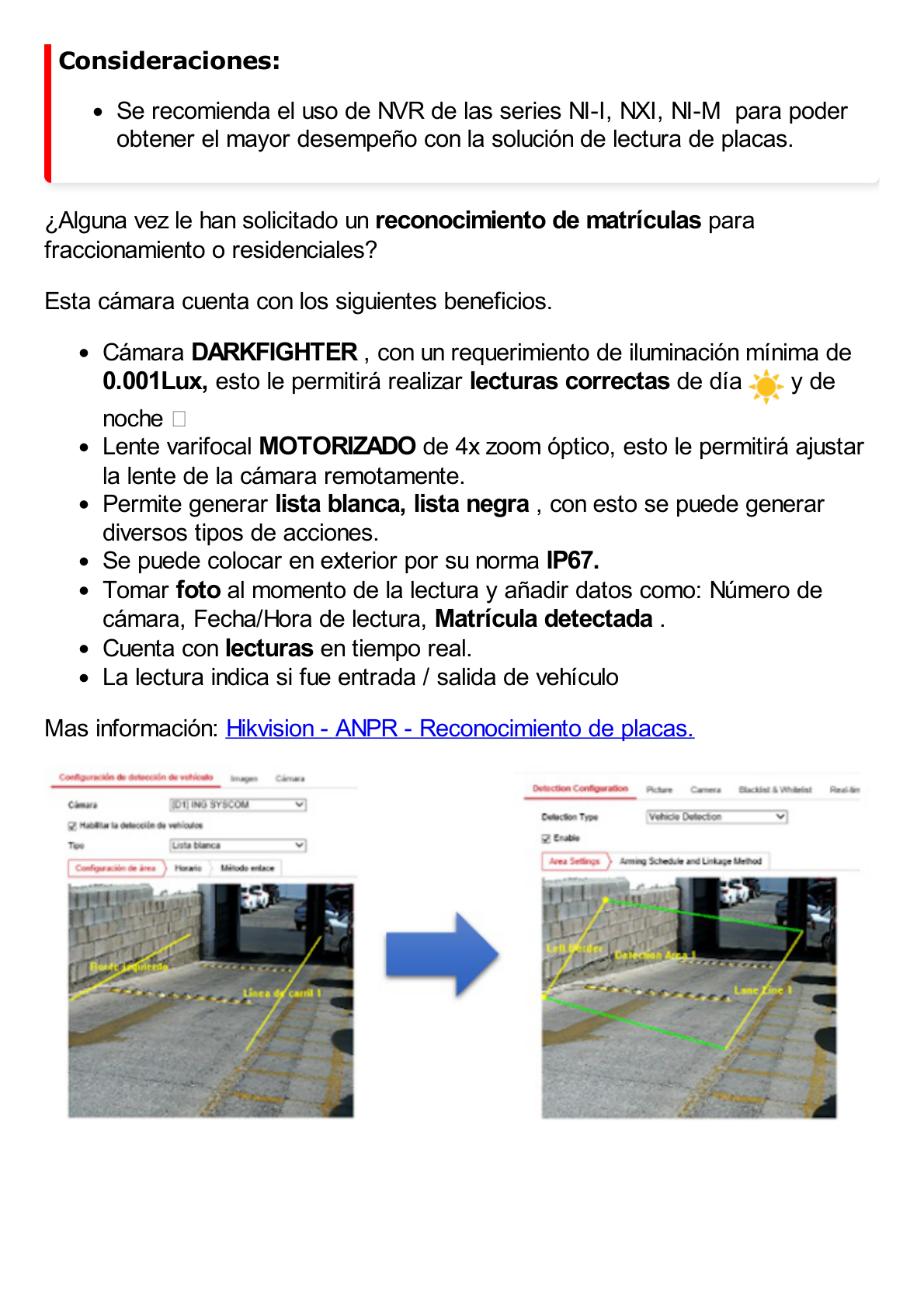 Bala IP 4 Megapixel / ANPR / Reconocimiento y Captura de Placas Vehiculares para Trafico de Alta Velocidad / DARKFIGHTER / WDR 140 dB / IP67 / IK10 / Lente Mot. 8 a 32 mm / 40 mts IR / MicroSD