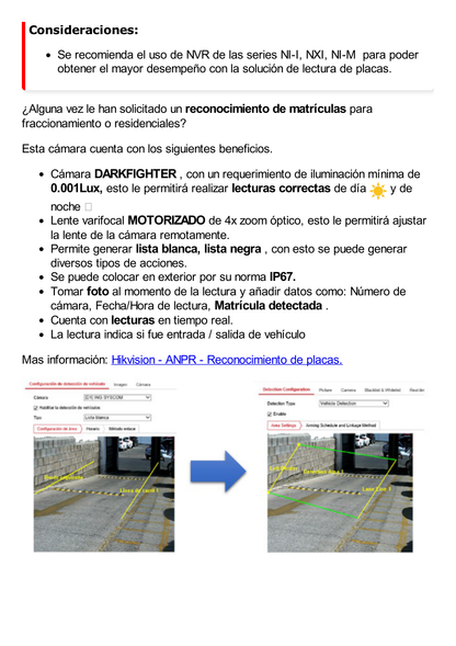 Bala IP 4 Megapixel / ANPR / Reconocimiento y Captura de Placas Vehiculares para Trafico de Alta Velocidad / DARKFIGHTER / WDR 140 dB / IP67 / IK10 / Lente Mot. 8 a 32 mm / 40 mts IR / MicroSD