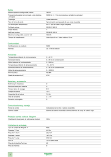 UPS APC línea interactiva BVX700LU-LM 700VA/360W AVR 4 NEMA 5-15R con protección de batería 1 puerto USB carga 5V/1A