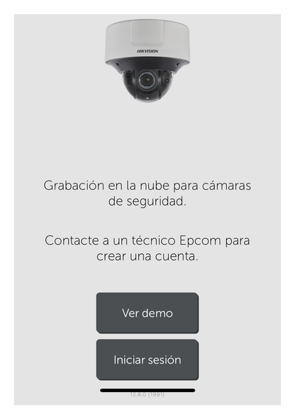 Suscripción Anual Epcom Cloud / Grabación en la nube para 1 canal de video a 2MP con 30 días de retención / Grabación continua