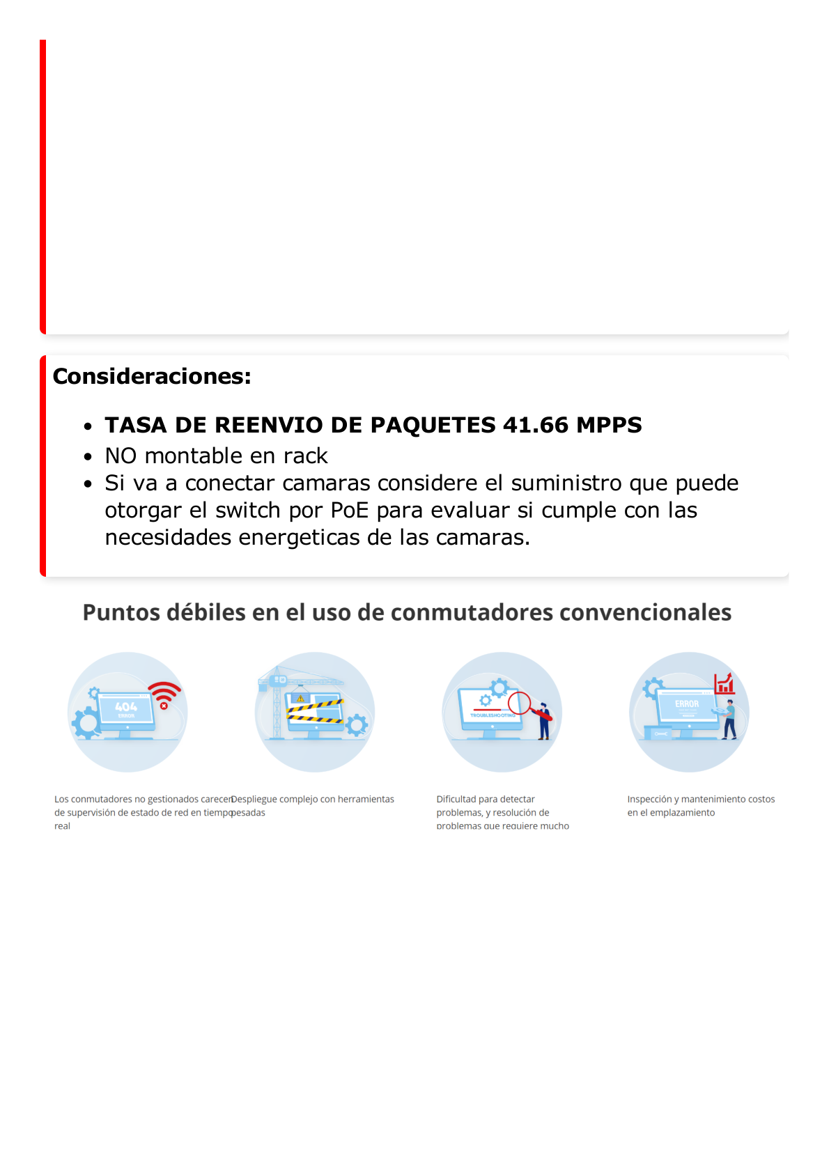 Switch Gigabit PoE+ / Monitoreable / 16 Puertos 1000 Mbps PoE+ / 1 Puerto 1000 Mbps de Uplink / 1 Puerto SFP /  Configuración Remota desde Hik-PartnerPro / Modo Extendido hasta 300 Metros / 130 Watts