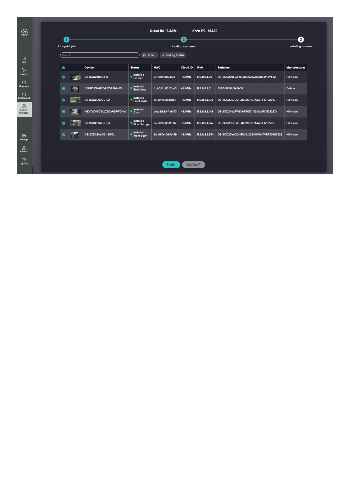 Suscripción Anual Epcom Cloud / Grabación en la nube para 1 canal de video a 2MP con 30 días de retención / Grabación por detección de movimiento