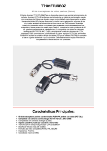 Kit de Transceptores (Baluns) con Terminal PUSH SUPERIOR PIG TAIL en ambos conectores, Resolución 4K , Cable flexible COAXIAL Blindado / COAXITRON / AUDIO POR COAXITRON /Conector 100% COBRE / Calidad PREMIUM