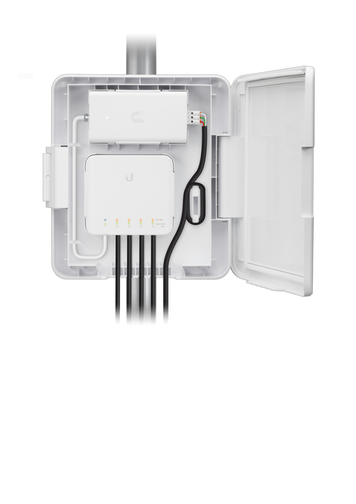 Kit Adaptador para Switch USW-Flex resistente para exterior de montaje en poste