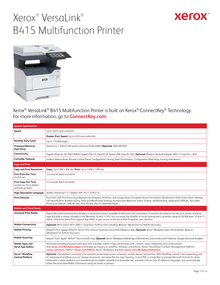 Multifuncional Xerox B415 DN láser monocromática Dúplex Ethernet USB 50ppm