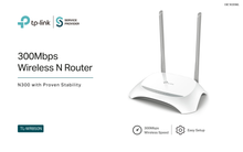 Router inalámbrico TP-Link TL-WR850N N 300Mbps 2 antenas externas 1 puerto WAN y 4 puertos LAN 10/100 WISP agile config.