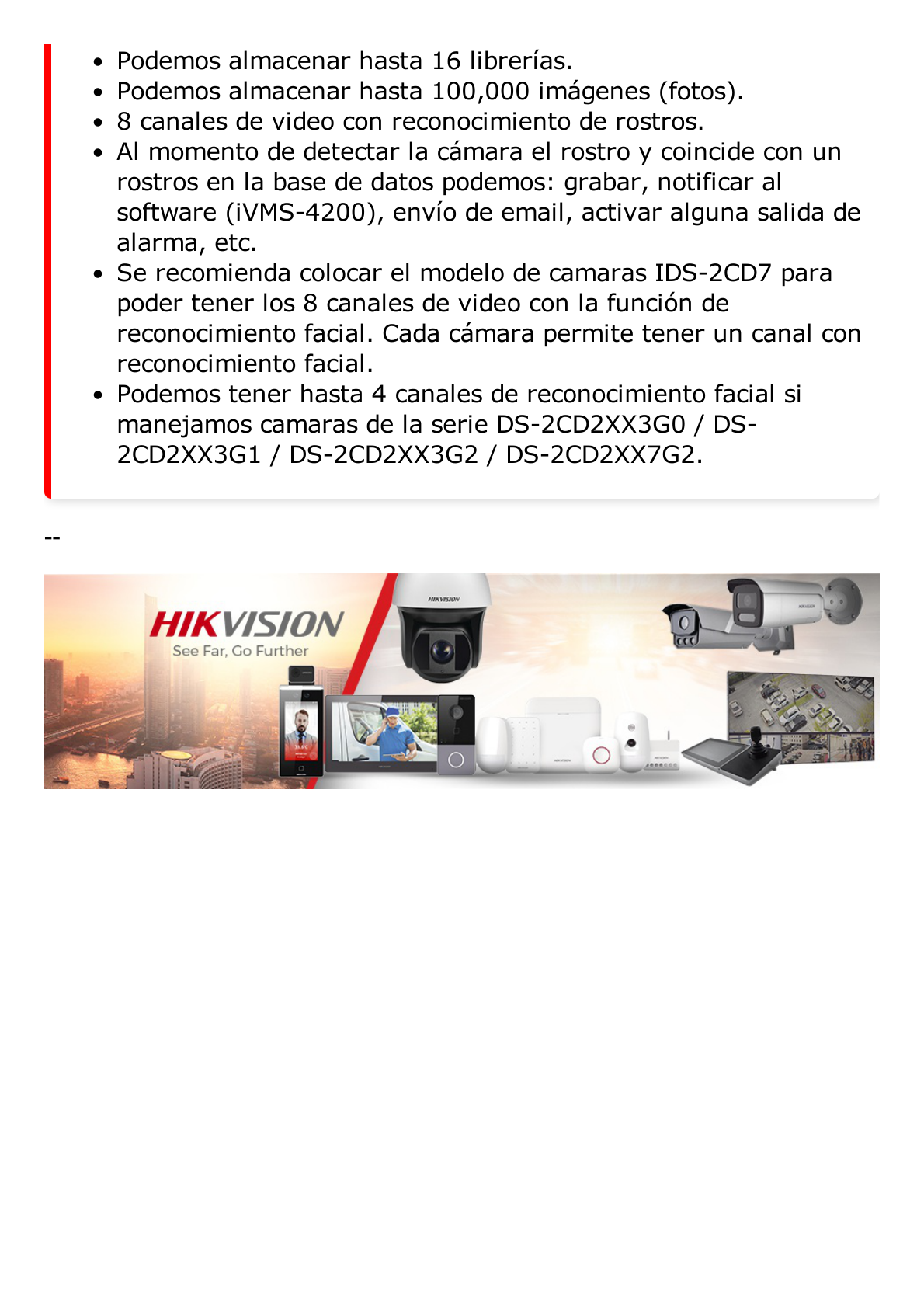 NVR 12 Megapixel (4K) / Reconocimiento Facial / 8 Canales IP / Base de Datos / Hasta 100,000 Fotografías / 2 Bahías de Disco Duro / Bases de Datos / HDMI en 4K